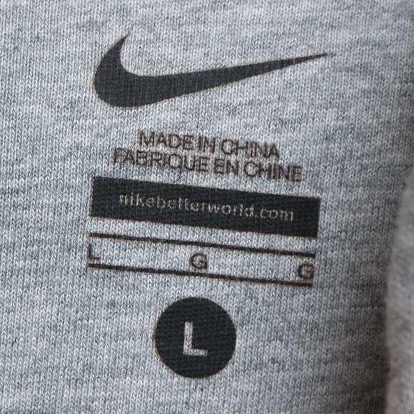 KC Royals Hoodie Mens Large Gray 2015 World Series Champions Nike Pullover - Picture 2 of 8